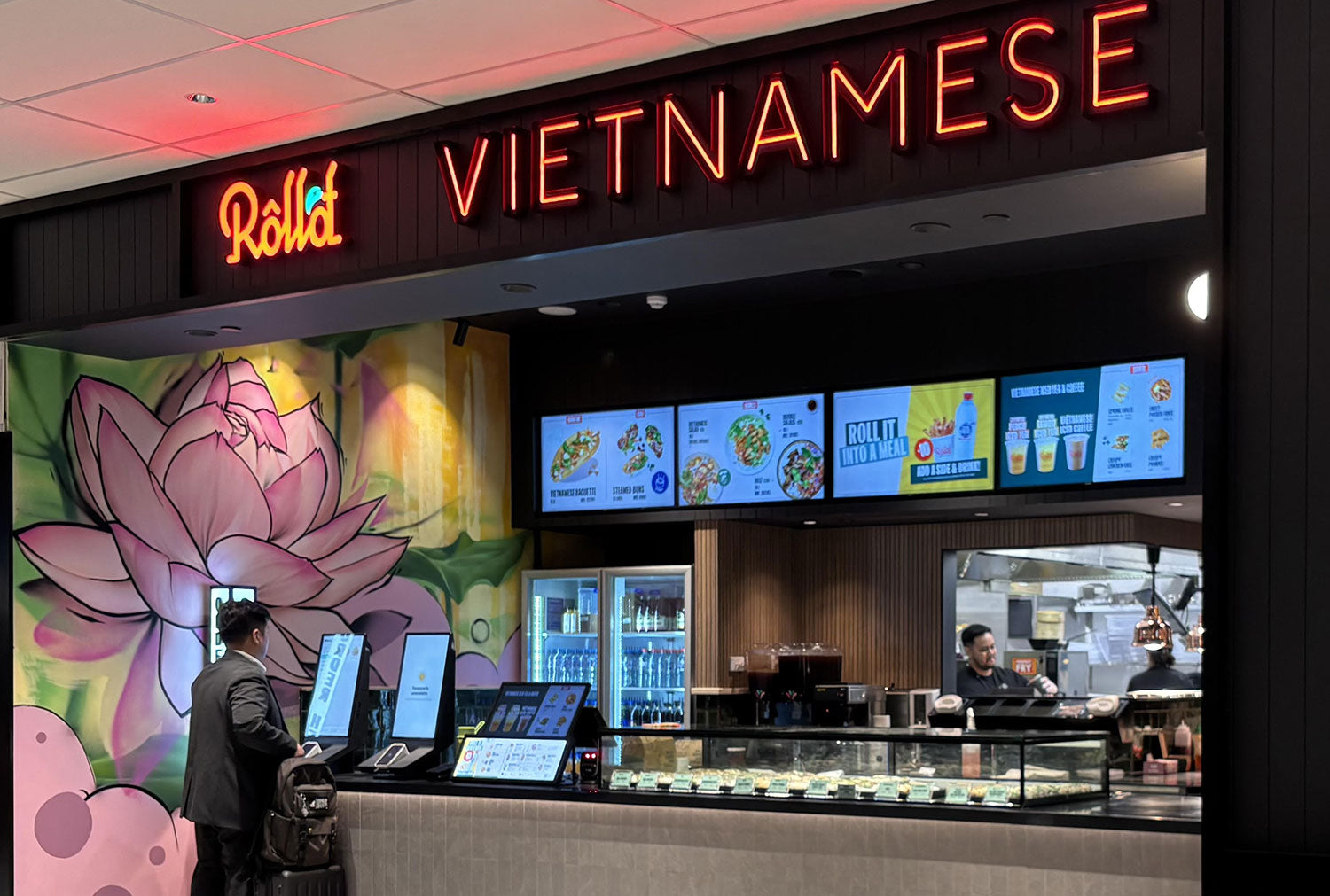 Roll'd Vietnamese Perth Airport (International T1)
